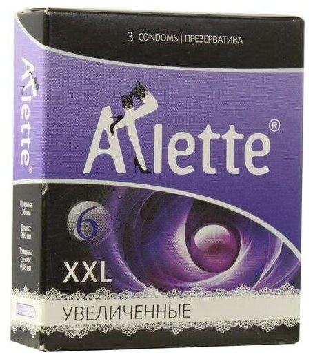 Презервативы Arlette XXL 6 3 шт