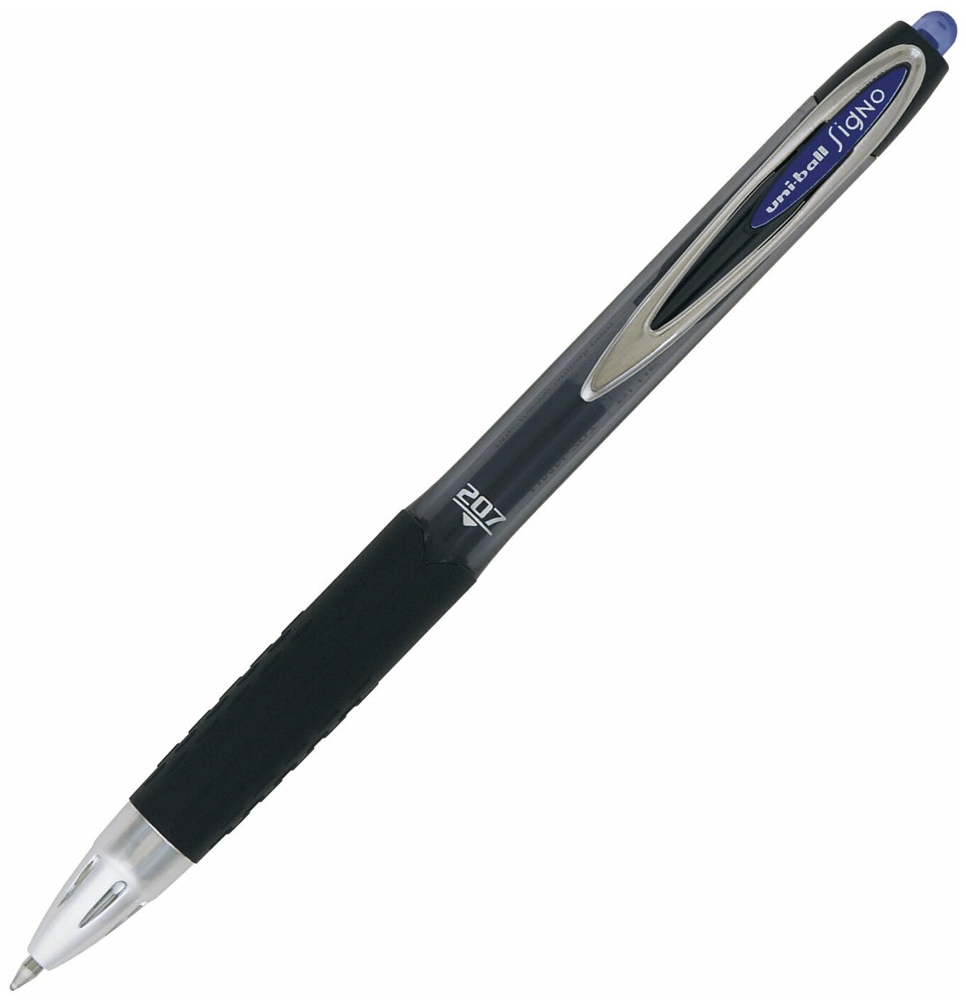 Uni Mitsubishi Pencil Ручка гелевая Signo 207, 0.7 мм (UMN-207), синий цвет чернил