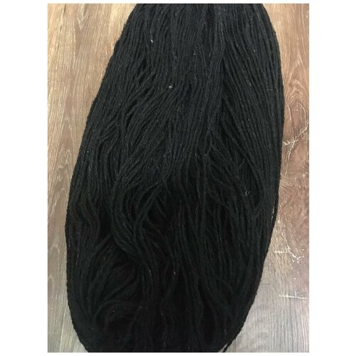 Пряжа некрашеная двухниточная для вязания в мотках 400₽