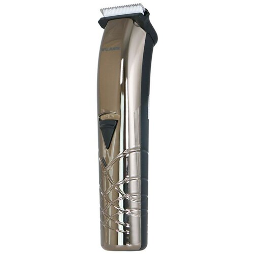 WILLMARK Машинка для стрижки WILLMARK WHC-205CL аккумуляторная4 насадки60мин работы зарядка 15ч керам Серебристый 86100₽