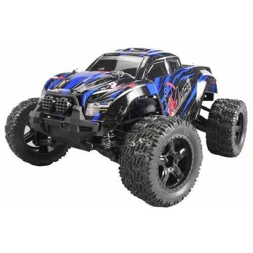 Радиоуправляемый монстр Remo Hobby MMAX Brushless (синий) 4WD 2.4G 1/10 RTR - RH1035-BLUE