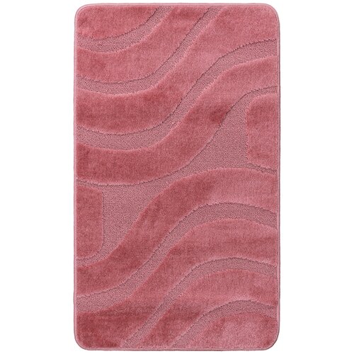 фото Розовый коврик для ванной комнаты confetti bath maximus symphony 2580 dusty rose прямоугольник (50*80 см)