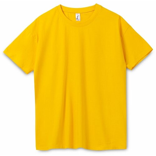 Футболка Sol's, размер L, желтый футболка jnby однотонная желтая размер l