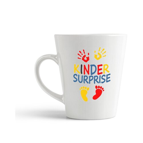 фото Кружка-латте coolpodarok "kinder surprise (киндер сюрприз)"