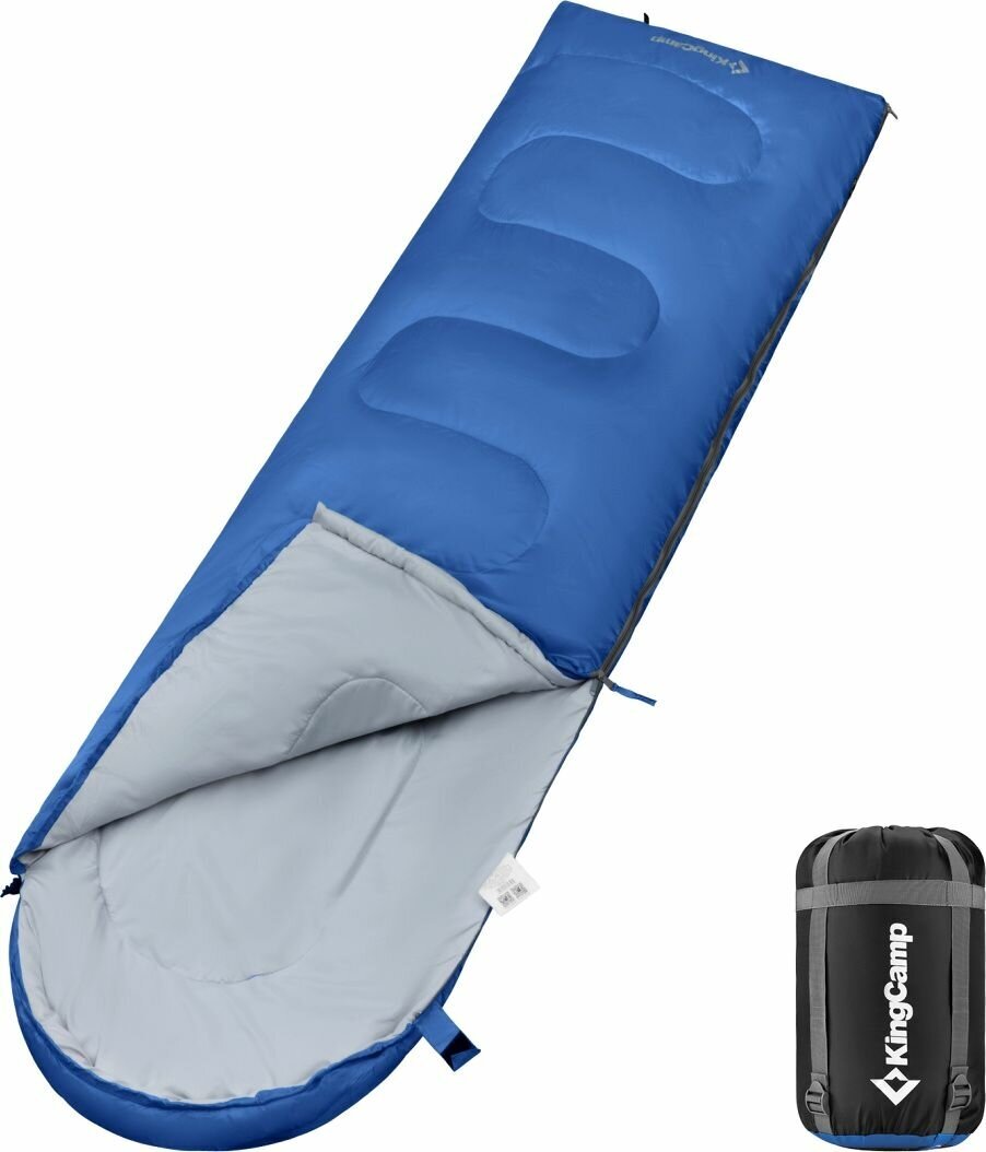 Спальный мешок King Camp Oasis 250S 3221 −3°C левый