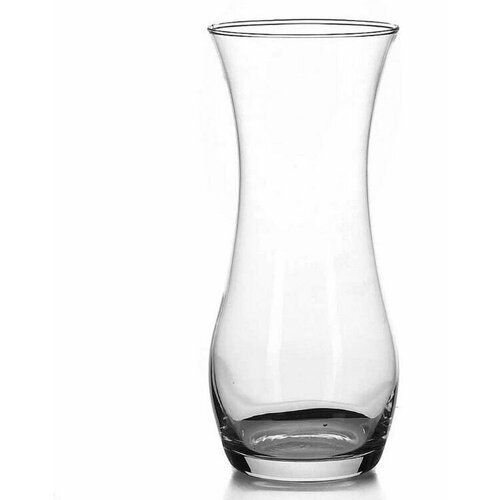 Ваза из прозрачного стекла 25 см.