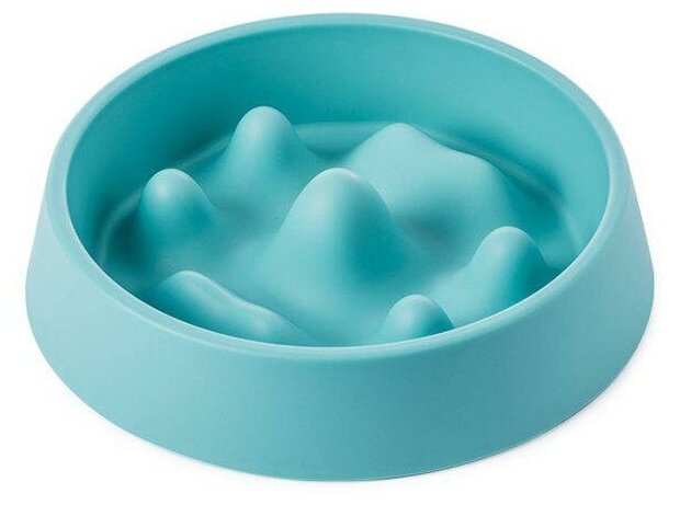 Миска для животных Jordan Judy Pet Slow Bowl PE017 (Blue)