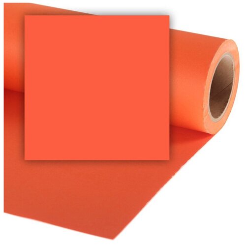 Фон Colorama Mandarin, бумажный, 2.7x11 м, оранжевый