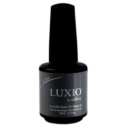 Luxio Верхнее покрытие Top Gloss, прозрачный, 15 мл brigitte bottier верхнее покрытие gloss up top прозрачный 12 мл