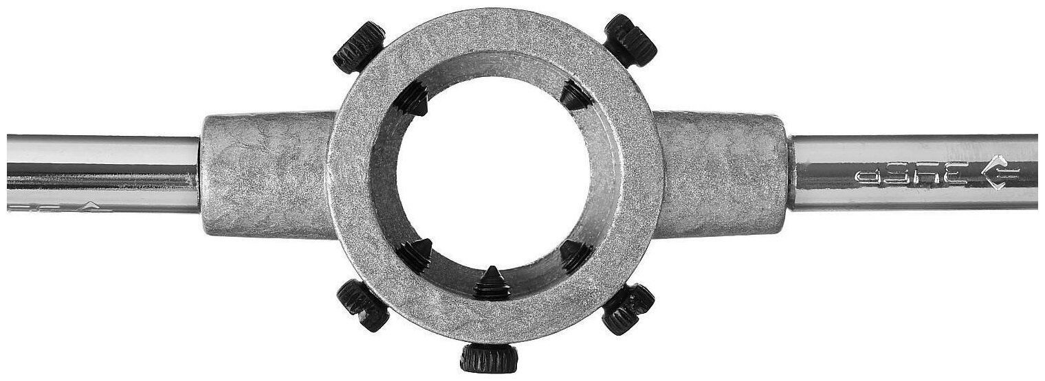 ЗУБР для M3-M6, 20мм, Плашкодержатель со стопорными винтами, (28140-20) - фотография № 5