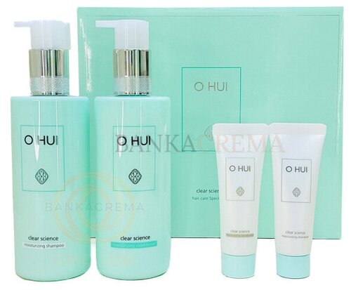 O HUI Корейская косметика для волос шампунь и кондиционер люкс Ohui Clear Science Hair Care Set