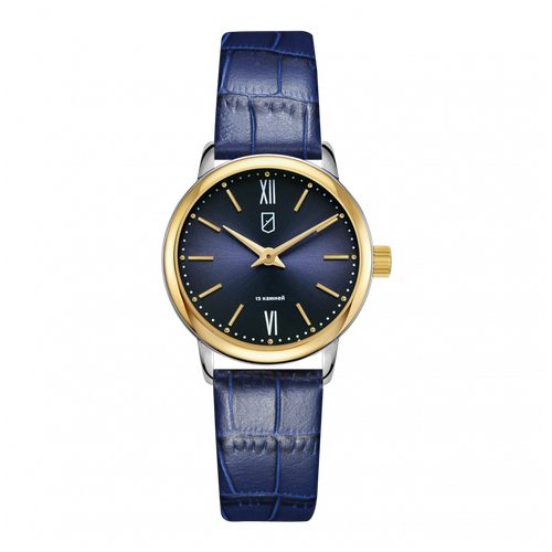 фото Наручные часы mikhail moskvin наручные часы mikhail moskvin, 1510b4l10, золотой, синий