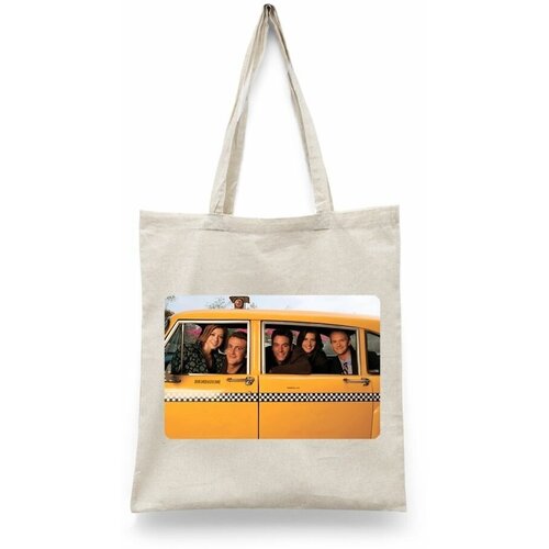 фото Сумка шоппер каждому своё, бежевый