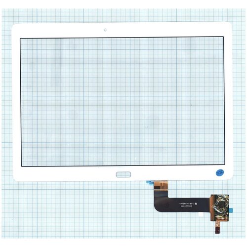 Сенсорное стекло (тачскрин) для Huawei MediaPad M2 10.0 белое шлейф кнопки включения и кнопок громкости для планшета apple ipad pro 12 9 2015 a1584 a1652