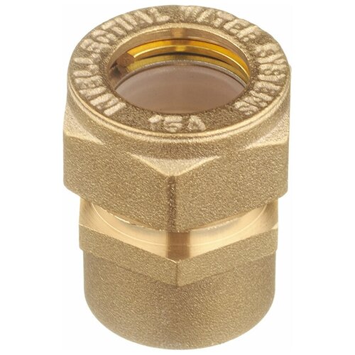 Муфта Stahlman IWS EasyFix 15 мм х 1/2 ВР(г) для гофрированных труб