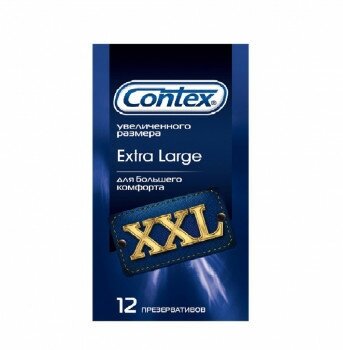 Презервативы Contex (Контекс) Extra Large увеличенного размера XXL 12 шт. ЛРС Продактс Лтд - фото №2