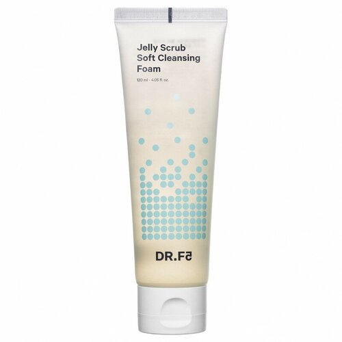 DR. F5 Пенка-желе для мягкого очищения - Jelly scrub soft cleansing foam, 120мл желе для умывания dr f5 пенка желе для мягкого очищения кожи лица