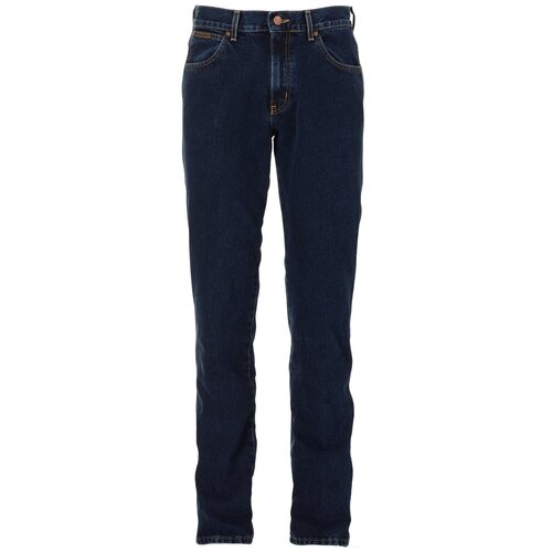 Джинсы классические Wrangler, размер W32/L30, синий джинсы levi s размер w32 l30 синий