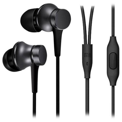 фото Xiaomi mi in-ear headphones basic наушники-гарнитура (вкладыши), черный