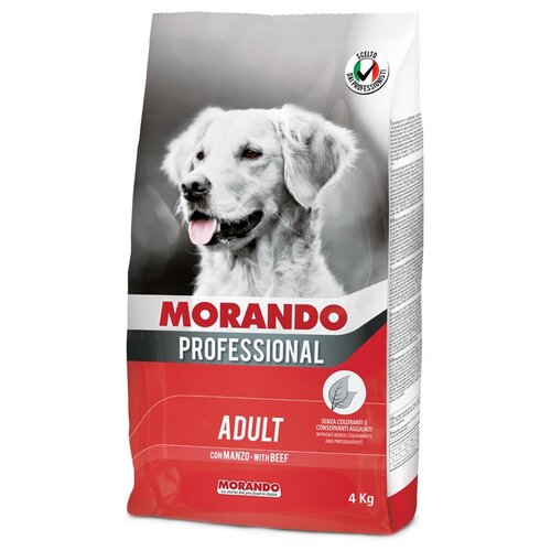 Сухой корм для собак Morando Professional говядина 1 уп. х 1 шт. х 4 кг