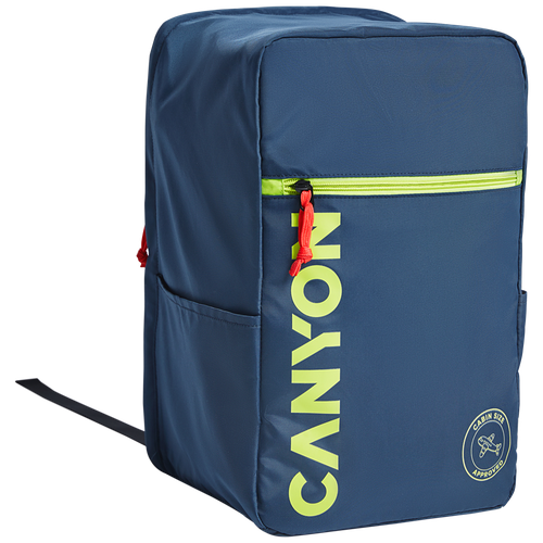 Городской рюкзак Canyon CSZ-02, темно-синий/лайм рюкзак 15 6 canyon csz 02 полиэстер темно синий