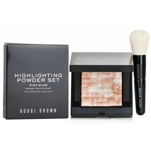 Bobbi Brown Highlighting Powder Set (1 Highlighting Powder + Кисть для лица)