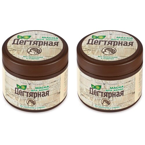 фото Нк маска д/волос дегтярная 300мл. (набор из 2х шт) невская косметика