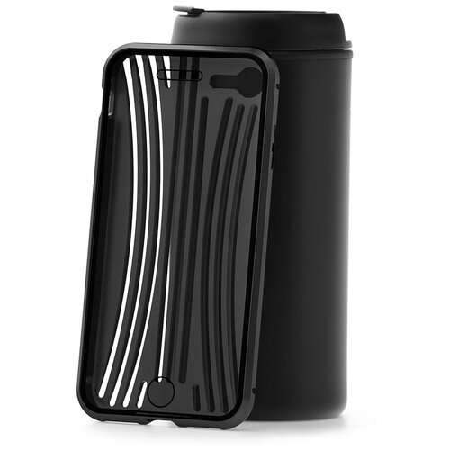 фото Чехол на айфон 7 kruche metal suitcase black кruче