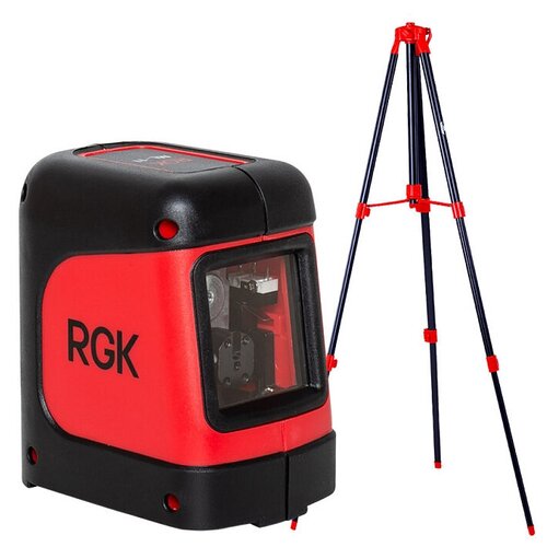 лазерный уровень rgk rgk ml 21 штатив rgk f130 кронштейн rgk k 5 рулетка rgk rm3 со штативом Комплект: лазерный уровень RGK ML-11 + штатив AMO A160
