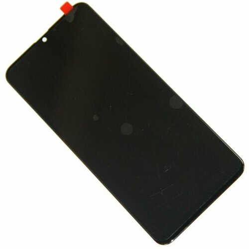 Дисплей для Samsung A205F Galaxy A20 в сборе с тачскрином (черный) (AMOLED) дисплей для телефона samsung a205f a20 в сборе с тачскрином черный amoled с регулировкой подсветки