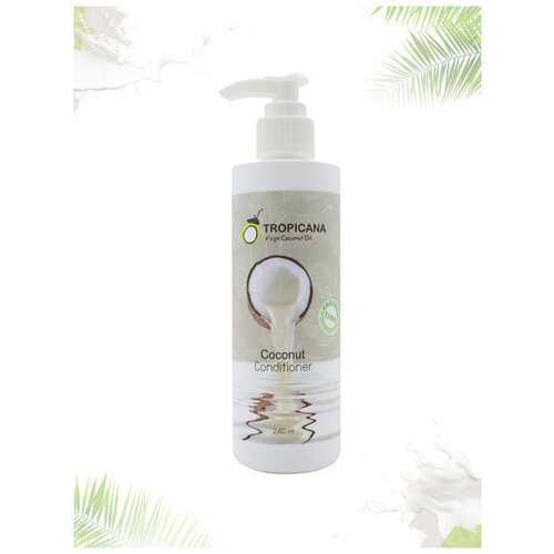 [TROPICANA] Кондиционер для волос кокос COCONUT CONDITIONER COCONUT, 240 мл