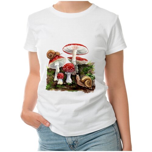 фото Футболка roly, размер s, белый