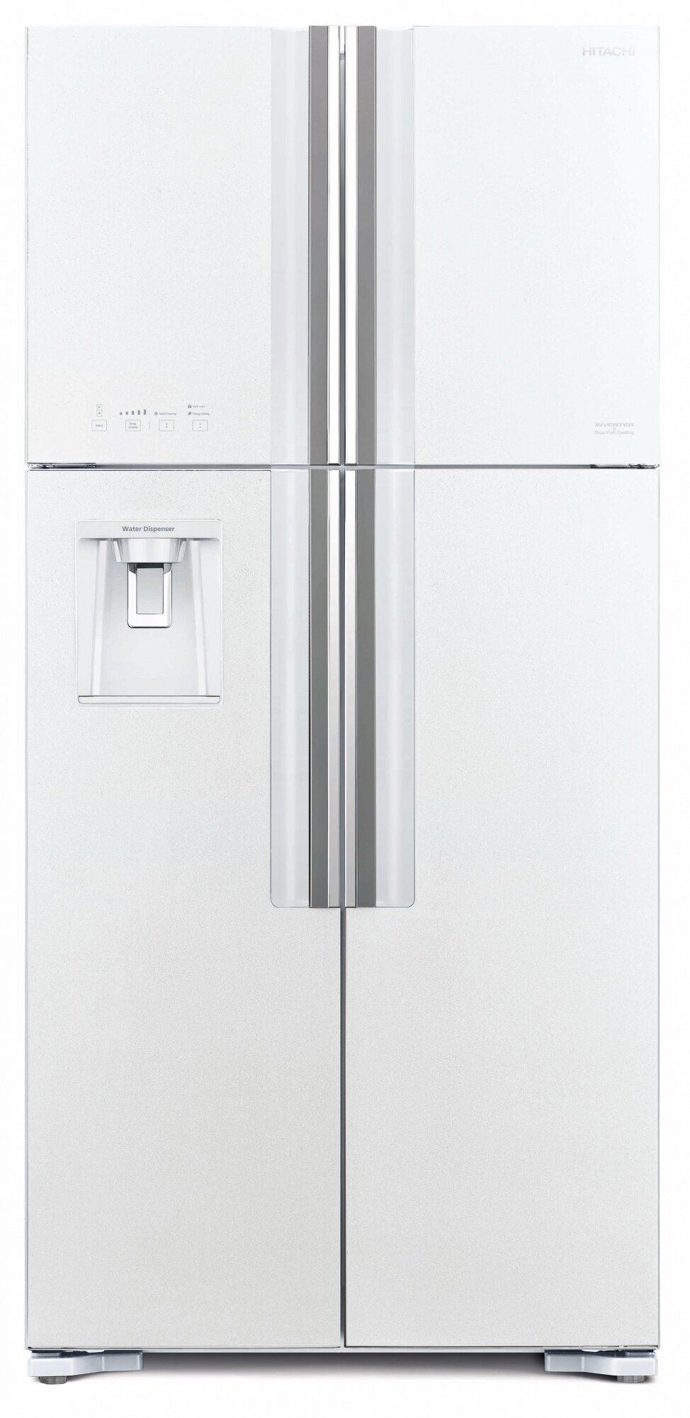 фото Холодильник Hitachi R-W660PUC7 GPW 2-хкамерн. белый