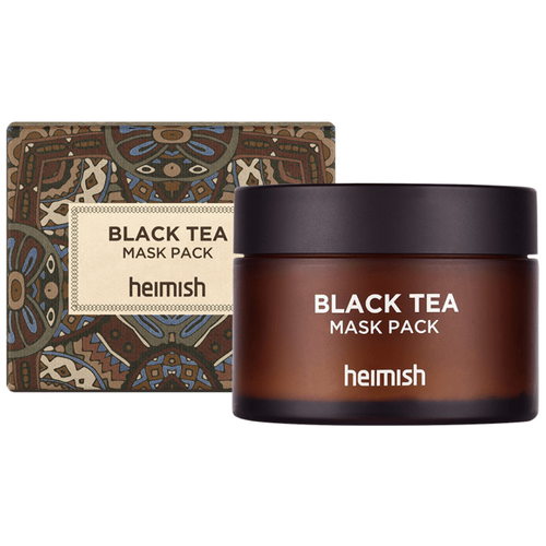 Heimish black tea mask pack - Лифтинг- маска против отеков с экстрактом черного чая