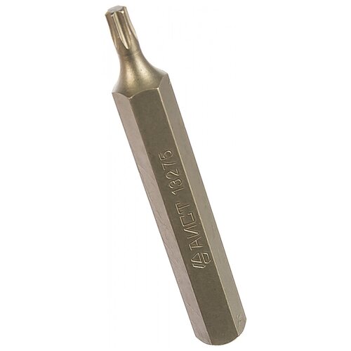 Бита TORX (торкс) Т25 10мм L=75мм AIST 1327525T