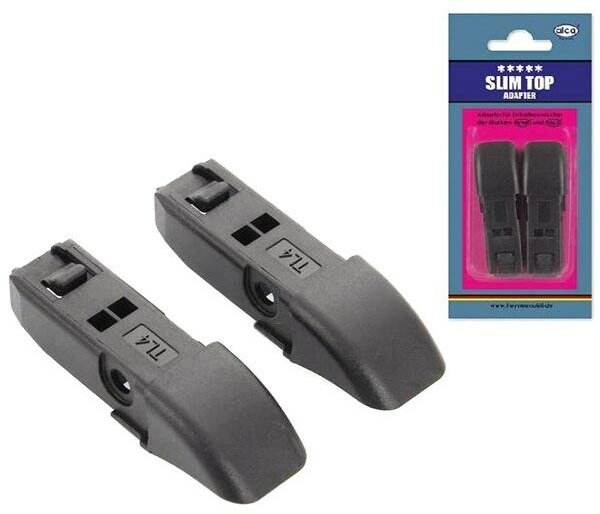 Адаптер д/щеток Slim top ST Narrow Push Button (узкая кнопка) 16мм W300520 "ALCA"