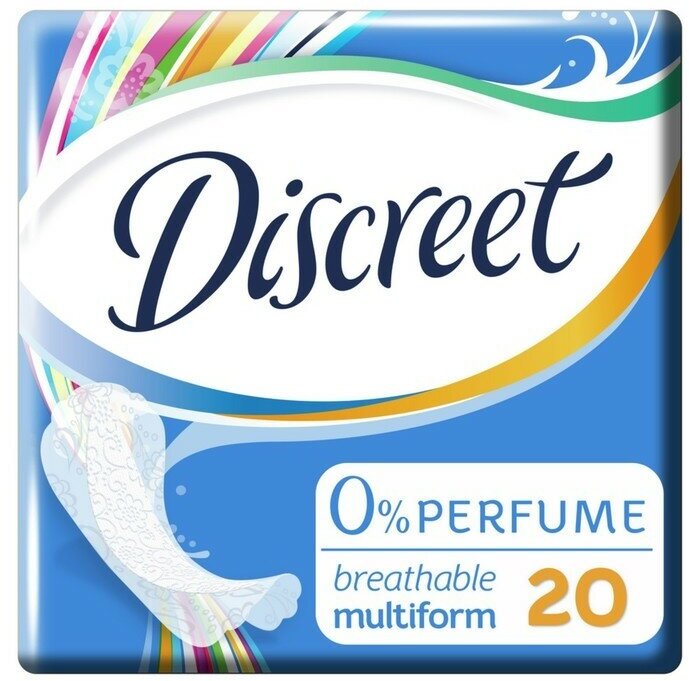 Discreet Прокладки ежедневные Discreet "Дышащие", 20 шт