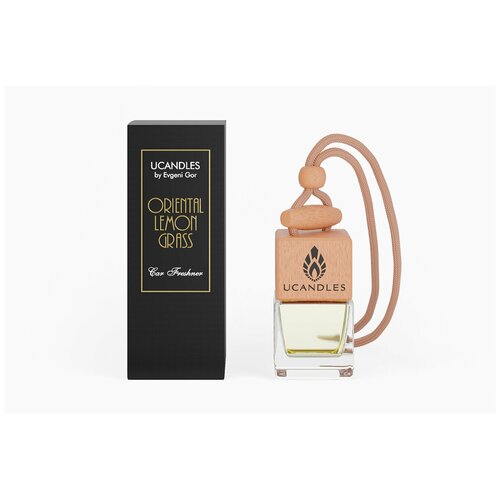 UCANDLES Ароматизатор для авто Аромат Лемонграсс и Эвкалипт Oriental Lemongrass