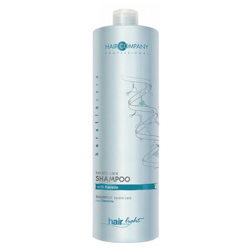 Hair Company Hair Light Шампунь для волос с кератином, профессиональный, Keratin Care Shampoo, 1000 мл