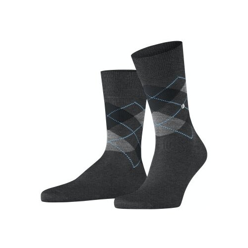 фото Мужские носки burlington, 1 пара, классические, размер 40-46, серый