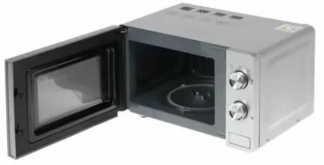 Микроволновая печь Gorenje MO17E1S серебристый, черный - фотография № 9