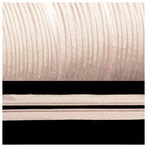 Кант TBY атласный шир.11мм цв. F132 (044) розовый уп.65,8м