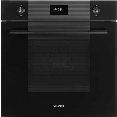 Электрический духовой шкаф Smeg SF6101TVNO, черный электрический духовой шкаф smeg sop6302s2px