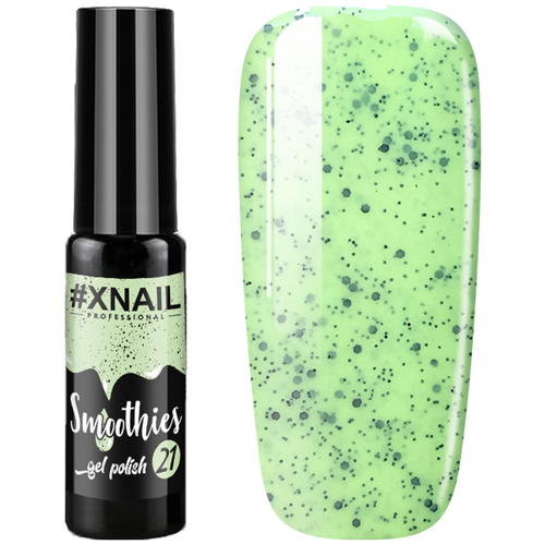 Гель-лак XNAIL Smoothies 21 светло-зелёный, 5 мл
