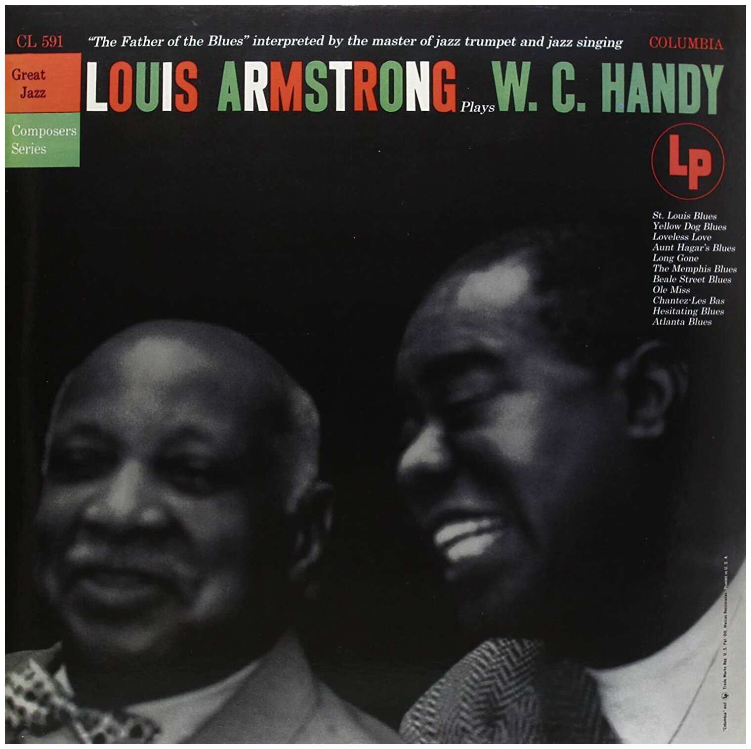 Louis Armstrong Plays W.c. Hardy Виниловая пластинка BCDP - фото №1