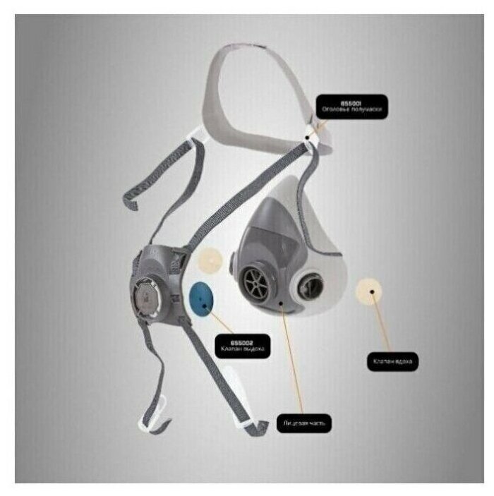 Комплект для защиты дыхания Jeta Safety Jetasafety - фото №4
