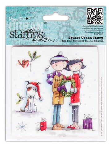 Штамп Омела Tulip Christmas 102 х 102 см DOCRAFTS TLP907107