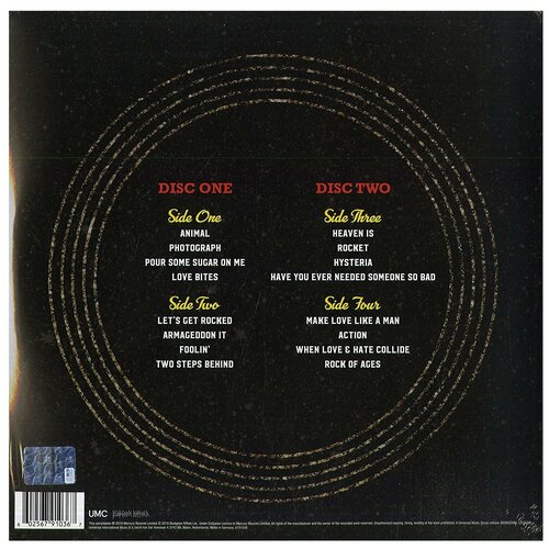 Def Leppard. The Story So Far. (2 LP + 7) виниловая пластинка universal music def leppard the story so far…