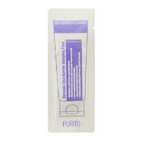 Маска, Dermide Cica Barrier Sleeping Pack, Purito, 2000763431415