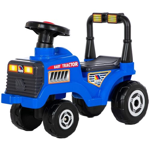 Толокар-трактор Митя, цвет синий каталка толокар трактор митя 3 синяя полесье